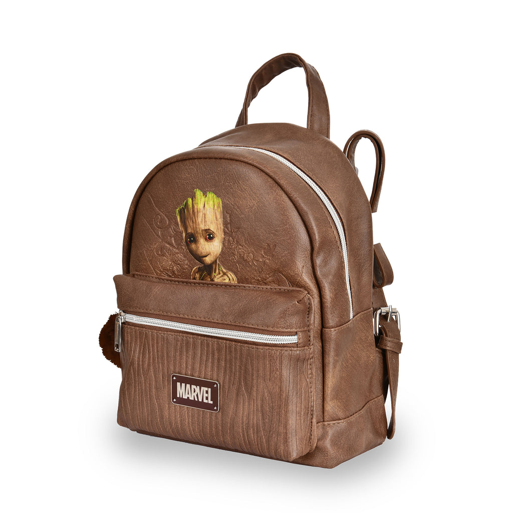 Image produit Gardiens de la Galaxie - Mini sac à dos Groot marron