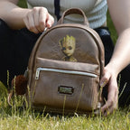 Image produit Gardiens de la Galaxie - Mini sac à dos Groot marron