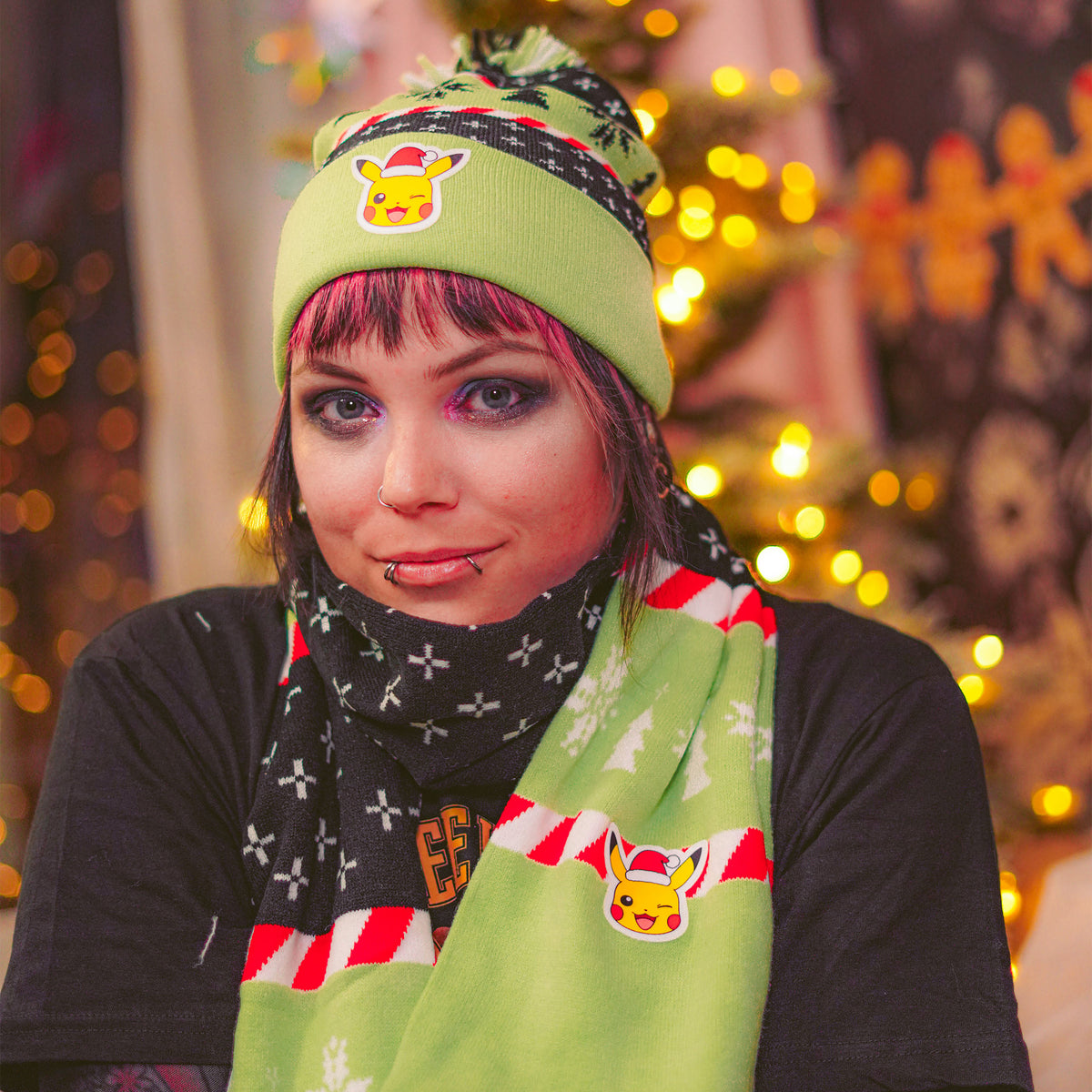 Image produit Pokemon - Ensemble Cadeau Bonnet et Echarpe Pikachu