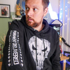 Image produit Punisher - Sweat à capuche noir 'Punishment Delivered'