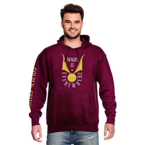 Image produit Harry Potter - Sweat à capuche Vif d'or rouge