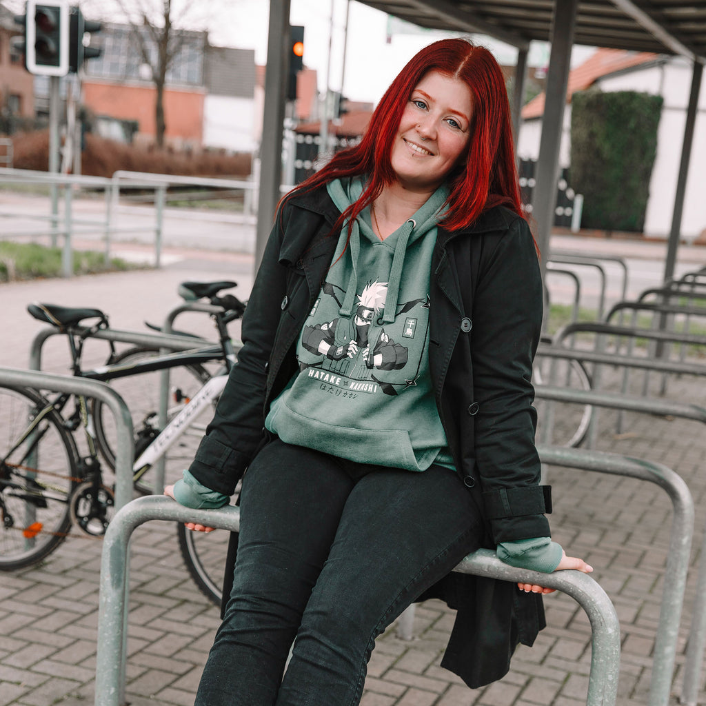 Image produit Naruto Shippuden - Hatake Kakashi Hoodie vert