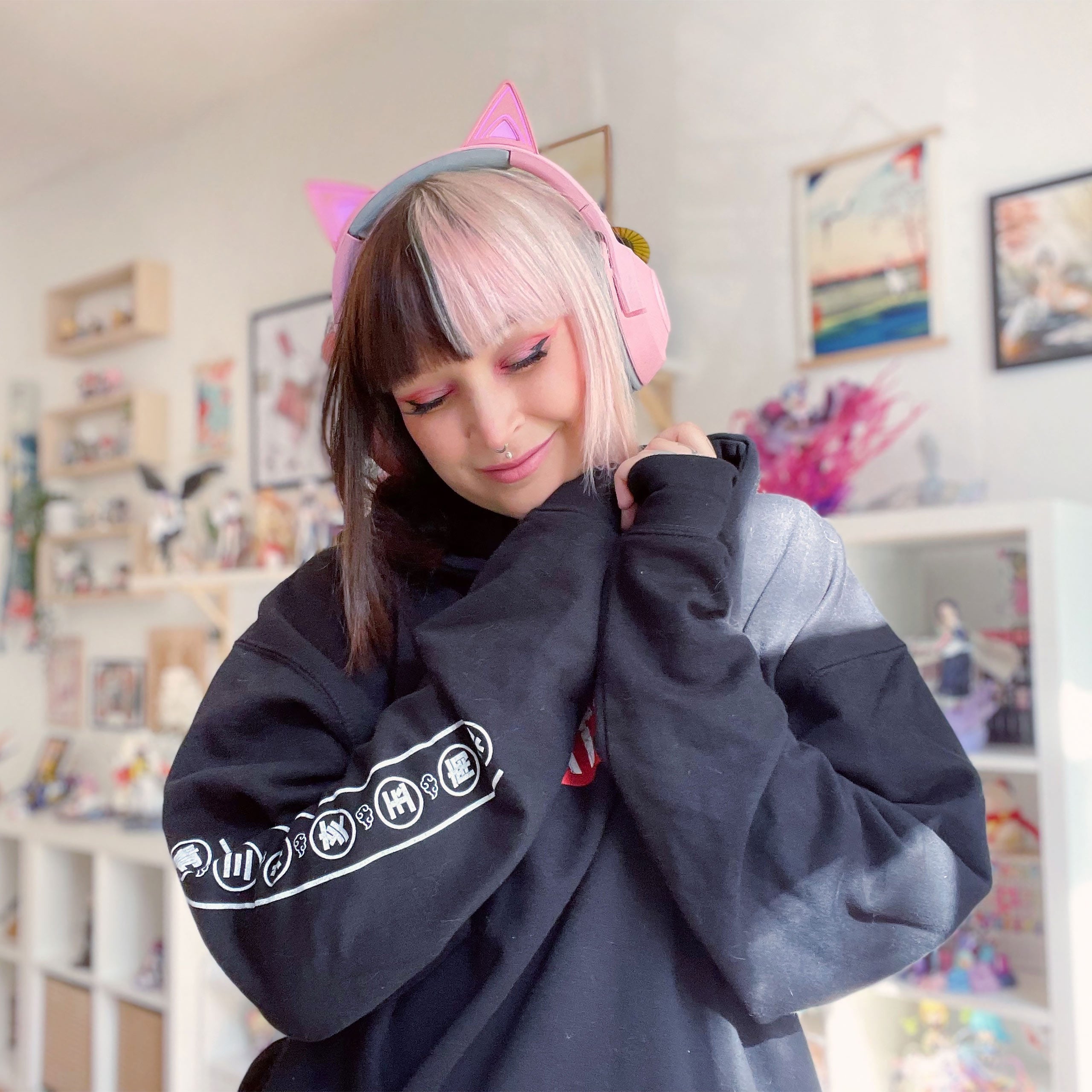 Image produit Naruto Shippuden - Sweat à capuche Akatsuki noir