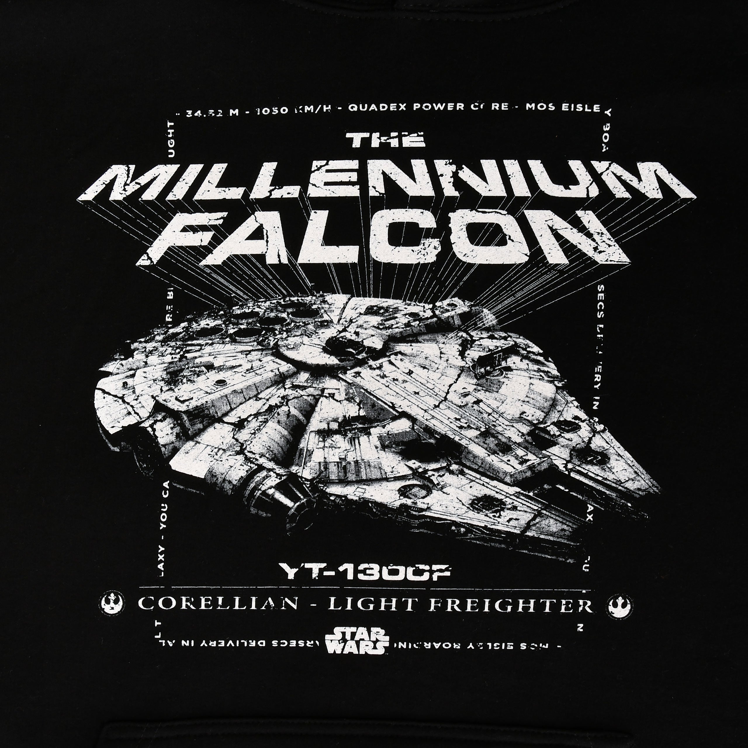 Image produit Star Wars - Millennium Falcon Mos Eisley Embarquement 94 Hoodie