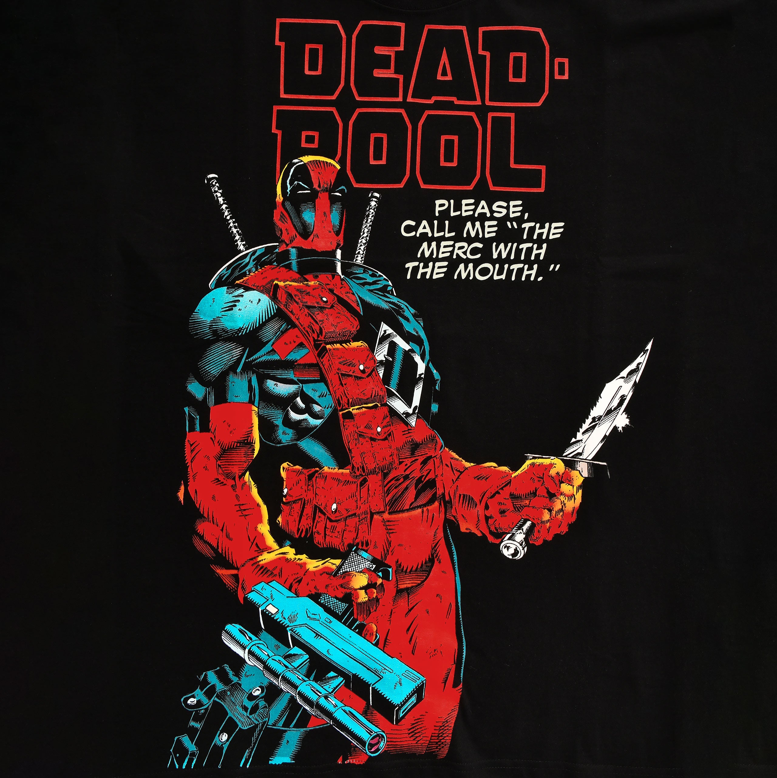 Image produit Deadpool - The Merc With The Mouth T-Shirt Oversize Noir
