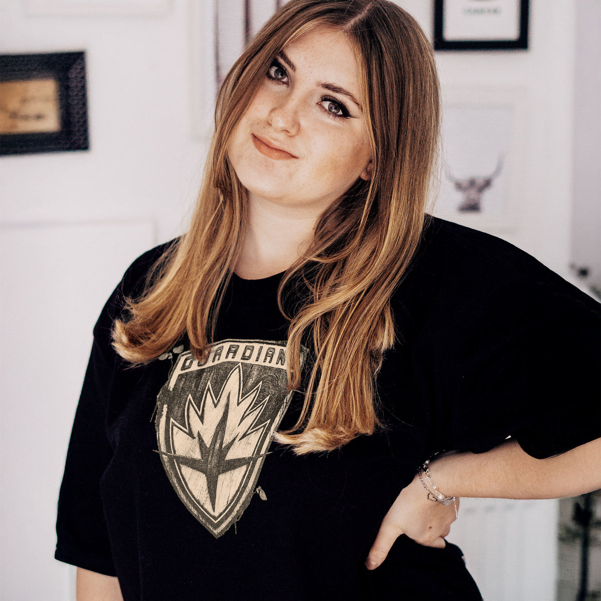 Image produit Guardians of the Galaxy - T-shirt oversize Groot noir