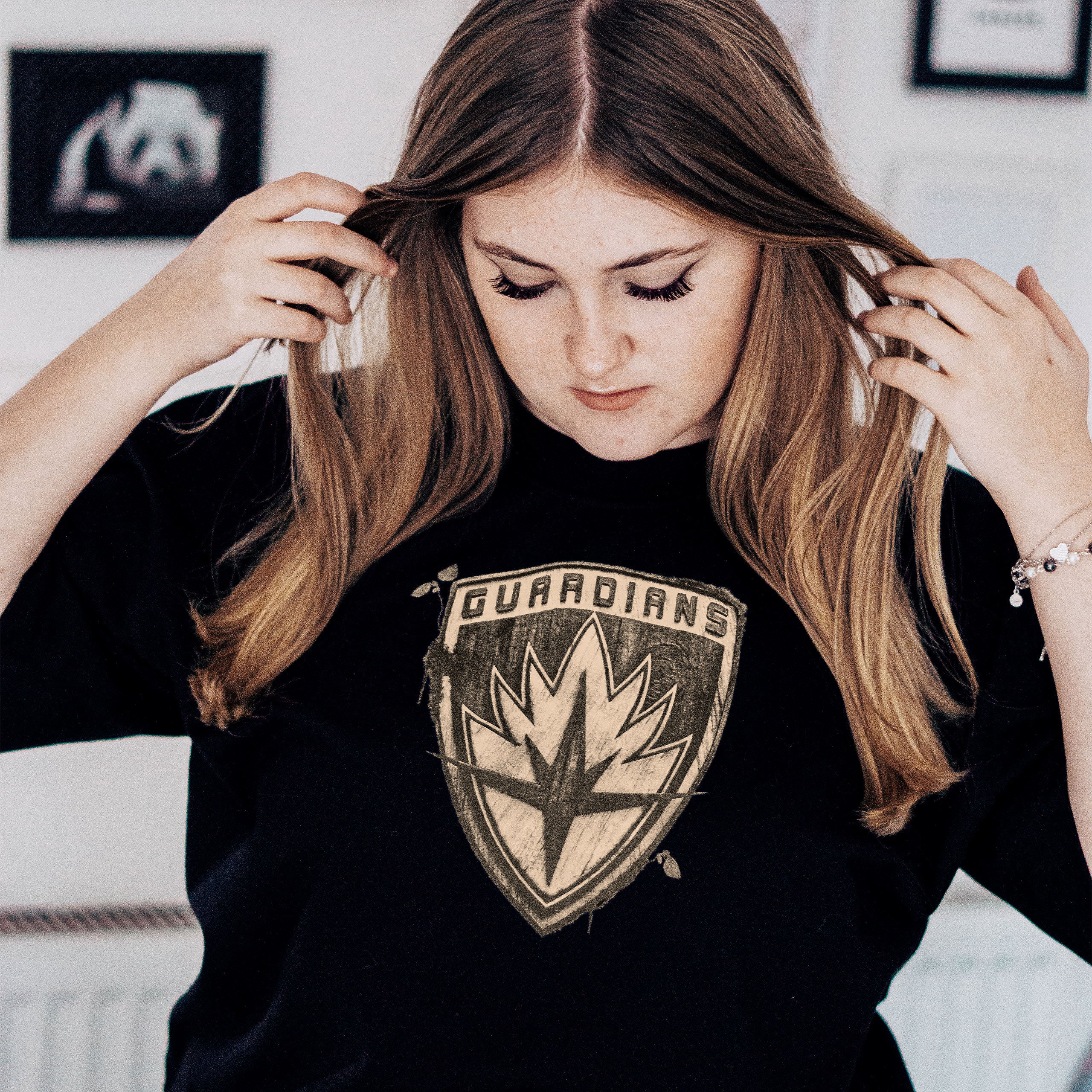 Image produit Guardians of the Galaxy - T-shirt oversize Groot noir