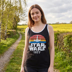 Image produit Débardeur Star Wars de 1977 Distressed noir