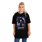 Image produit Mercredi - T-shirt oversize avec poster teaser noir