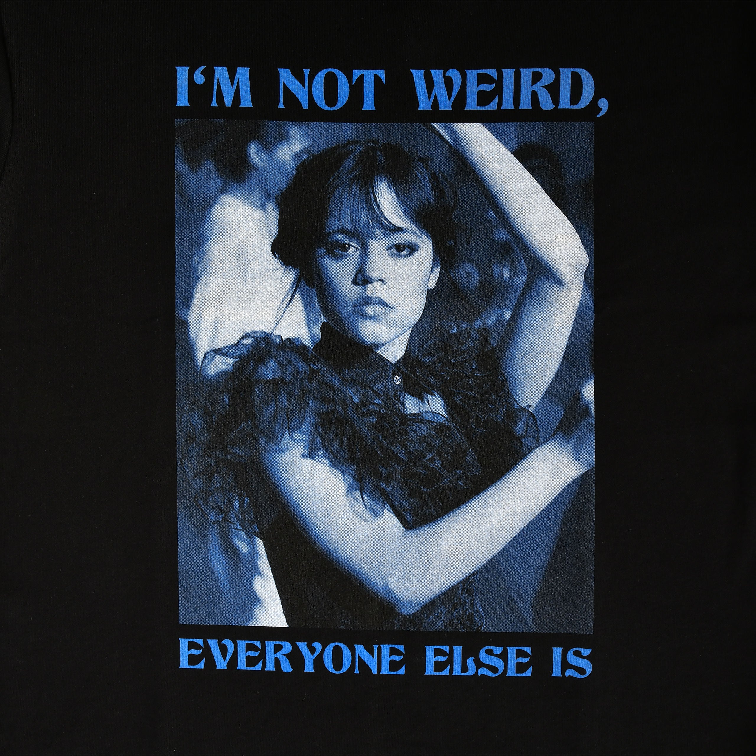 Image produit Wednesday - T-shirt oversize Dance noir