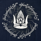 Image produit Le Seigneur des Anneaux - T-shirt bleu Couronne de Gondor
