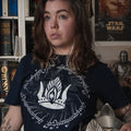 Image produit Le Seigneur des Anneaux - T-shirt bleu Couronne de Gondor