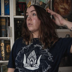 Image produit Le Seigneur des Anneaux - T-shirt bleu Couronne de Gondor
