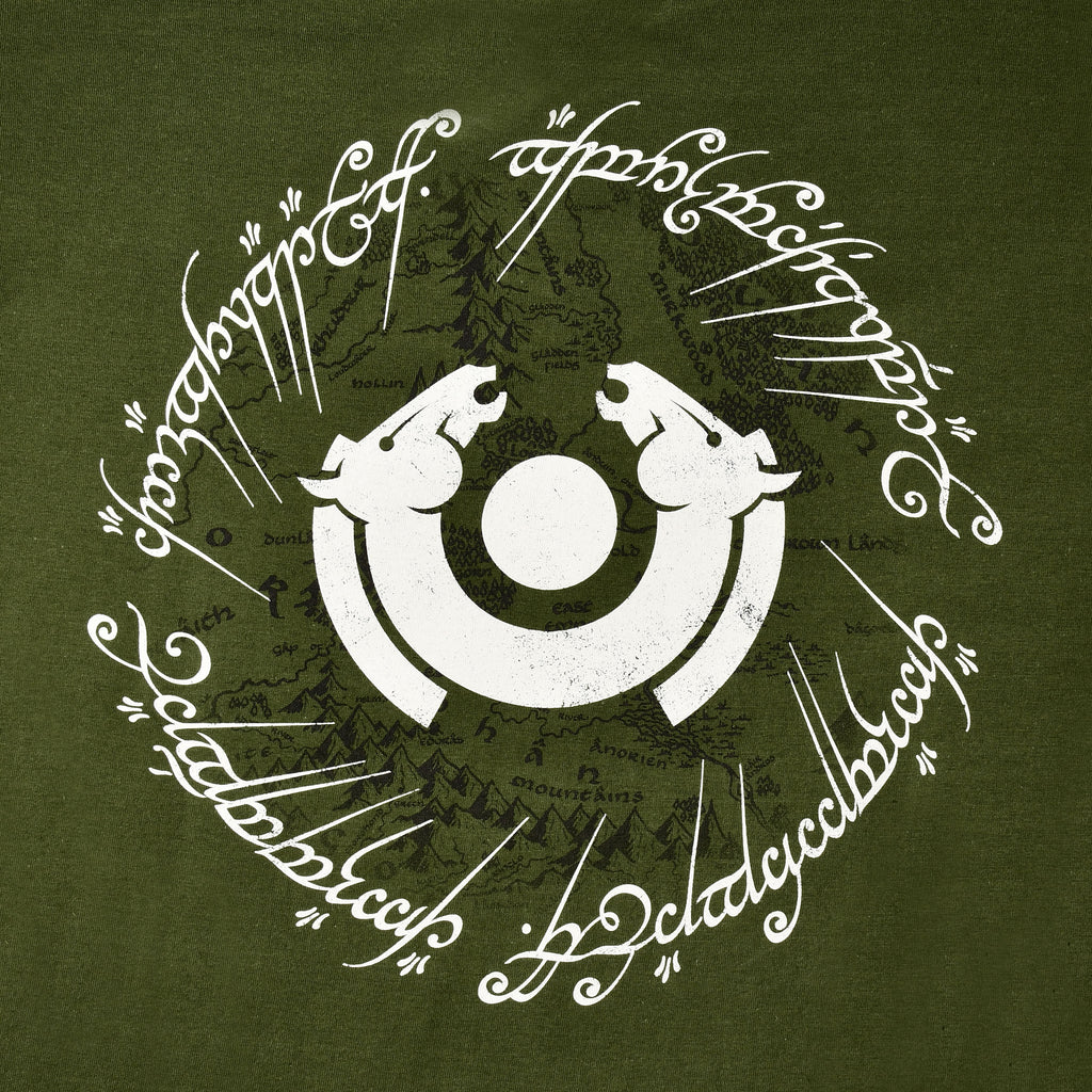 Image produit Seigneur des Anneaux - T-shirt Rohan olive