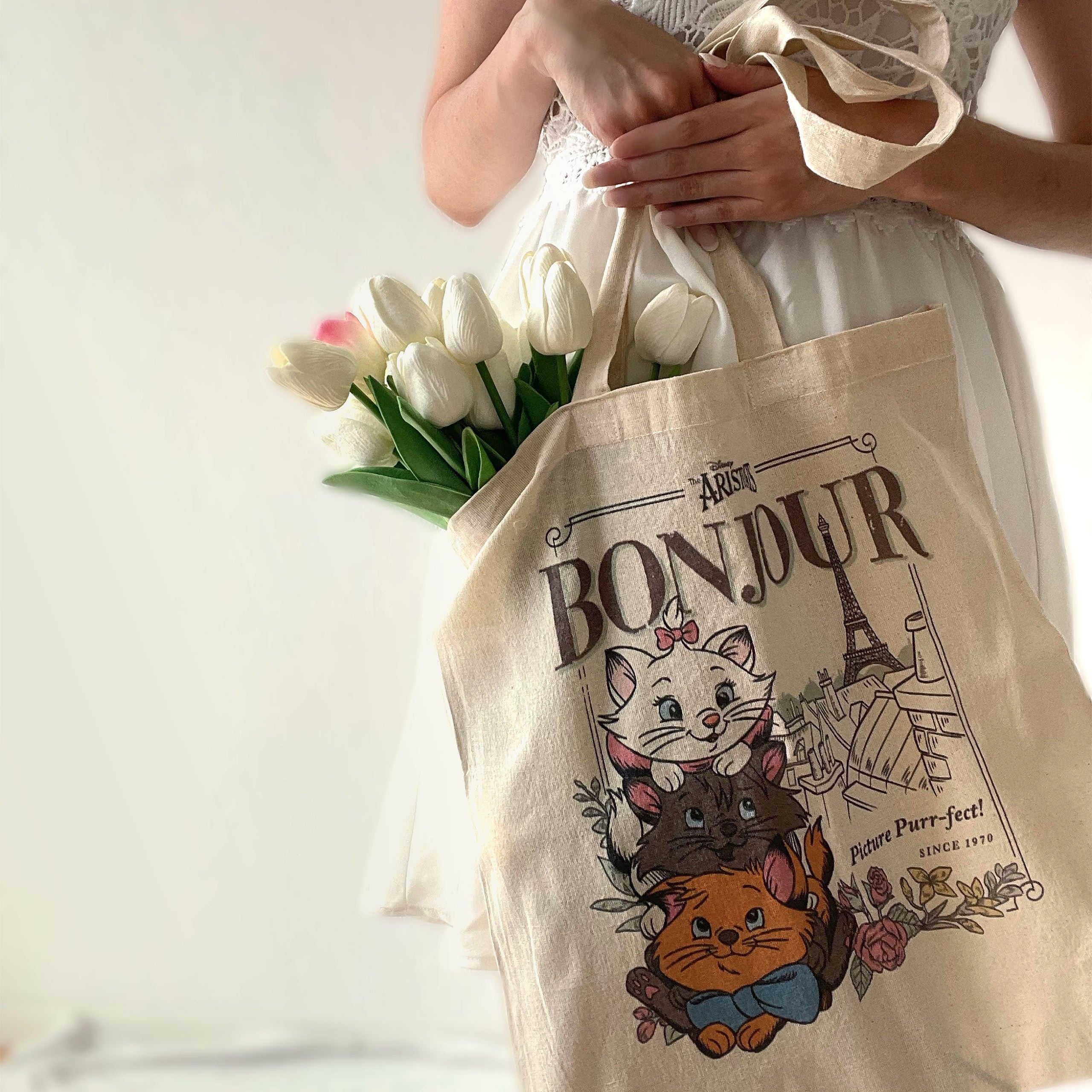 Image produit Aristocats - Picture Purr-fect ! Sac en toile de jute