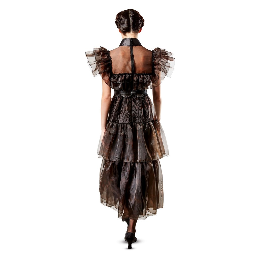 Image produit Mercredi - Robe de costume Rave'N Dance pour femmes noire