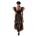 Image produit Mercredi - Robe de costume Rave'N Dance pour femmes noire