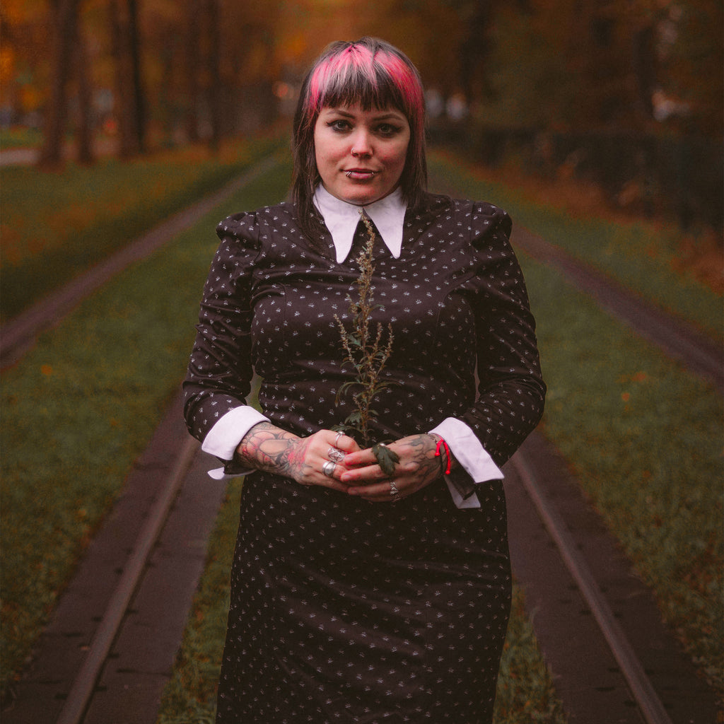 Product image Wednesday Addams Costume Dress Women Black