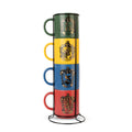 Image produit Harry Potter - Ensemble de 4 tasses avec blasons des maisons