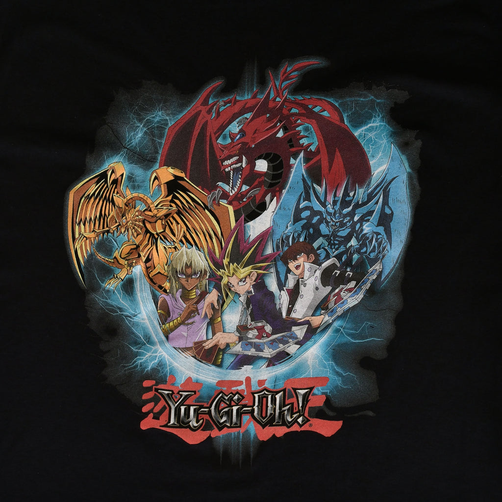 Image produit Yu-Gi-Oh! - T-shirt noir Group Shot Blue Vortex