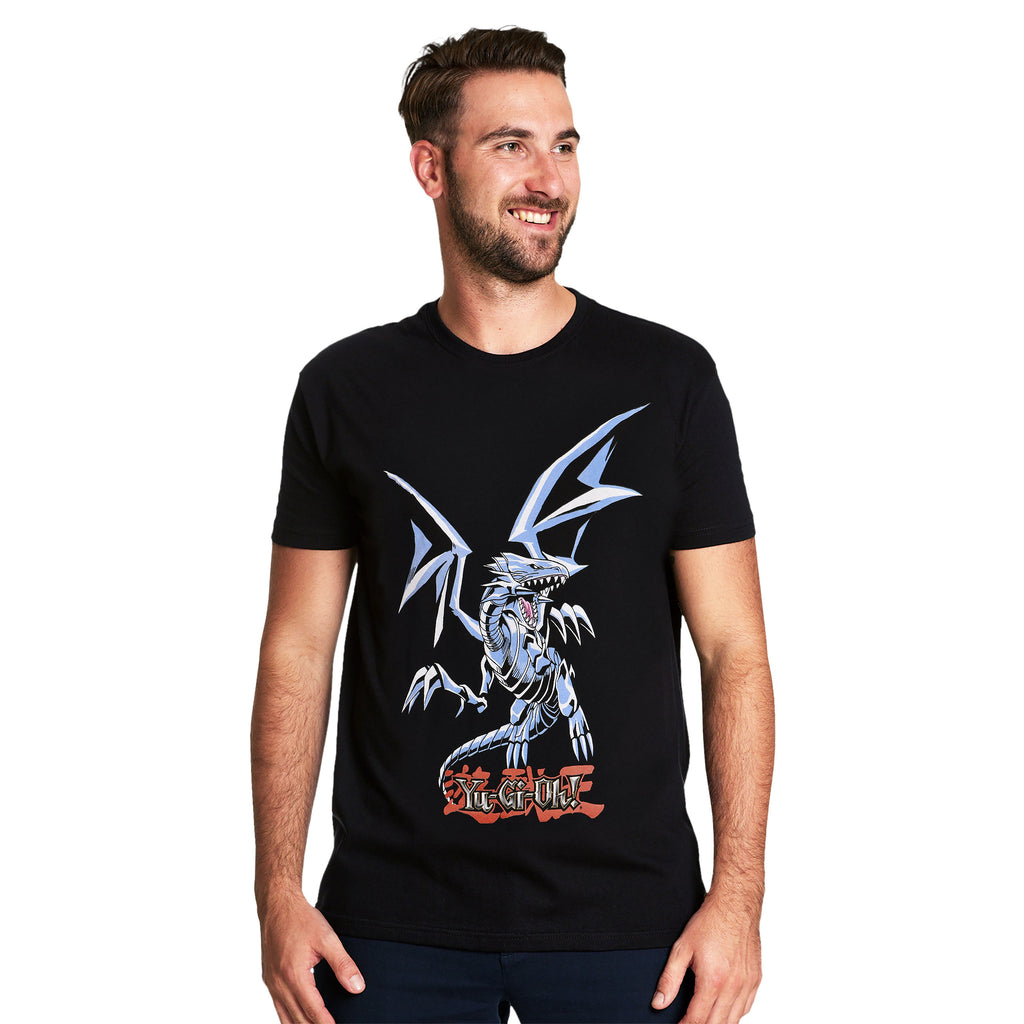 Image produit Yu-Gi-Oh! - T-shirt Dragon Blanc aux Yeux Bleus noir