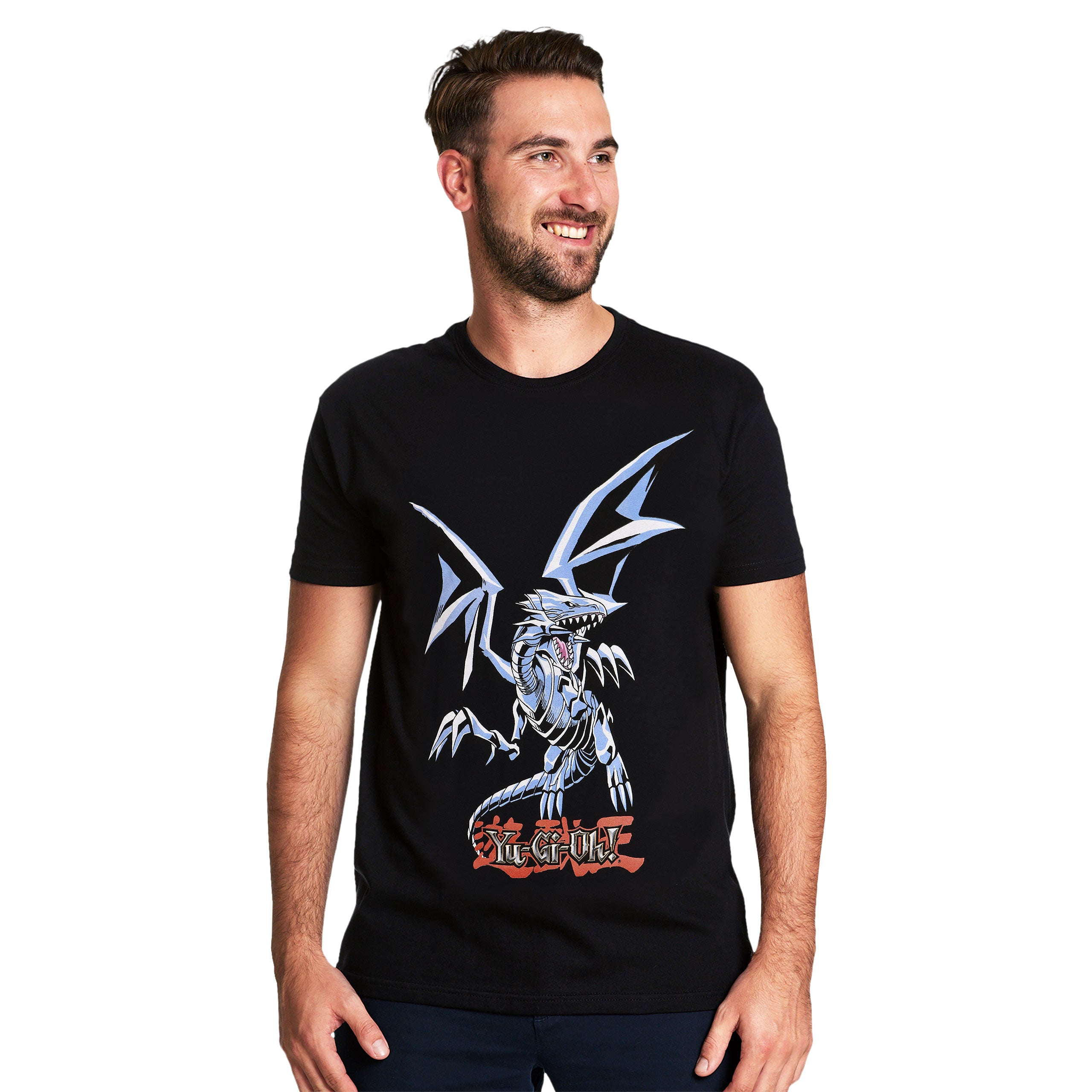 Image produit Yu-Gi-Oh! - T-shirt Dragon Blanc aux Yeux Bleus noir