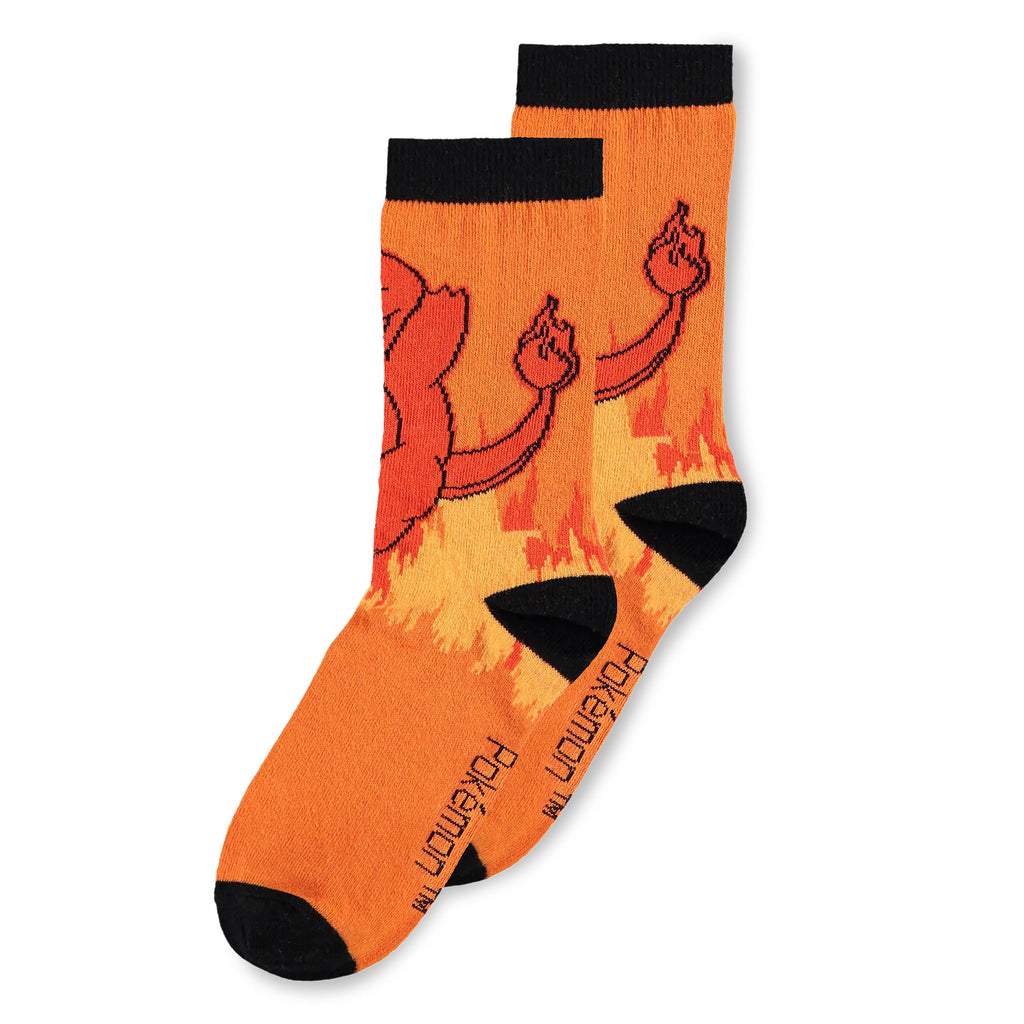 Image produit Pokemon - Lot de 3 paires de chaussettes Salamèche, Carapuce, Bulbizarre