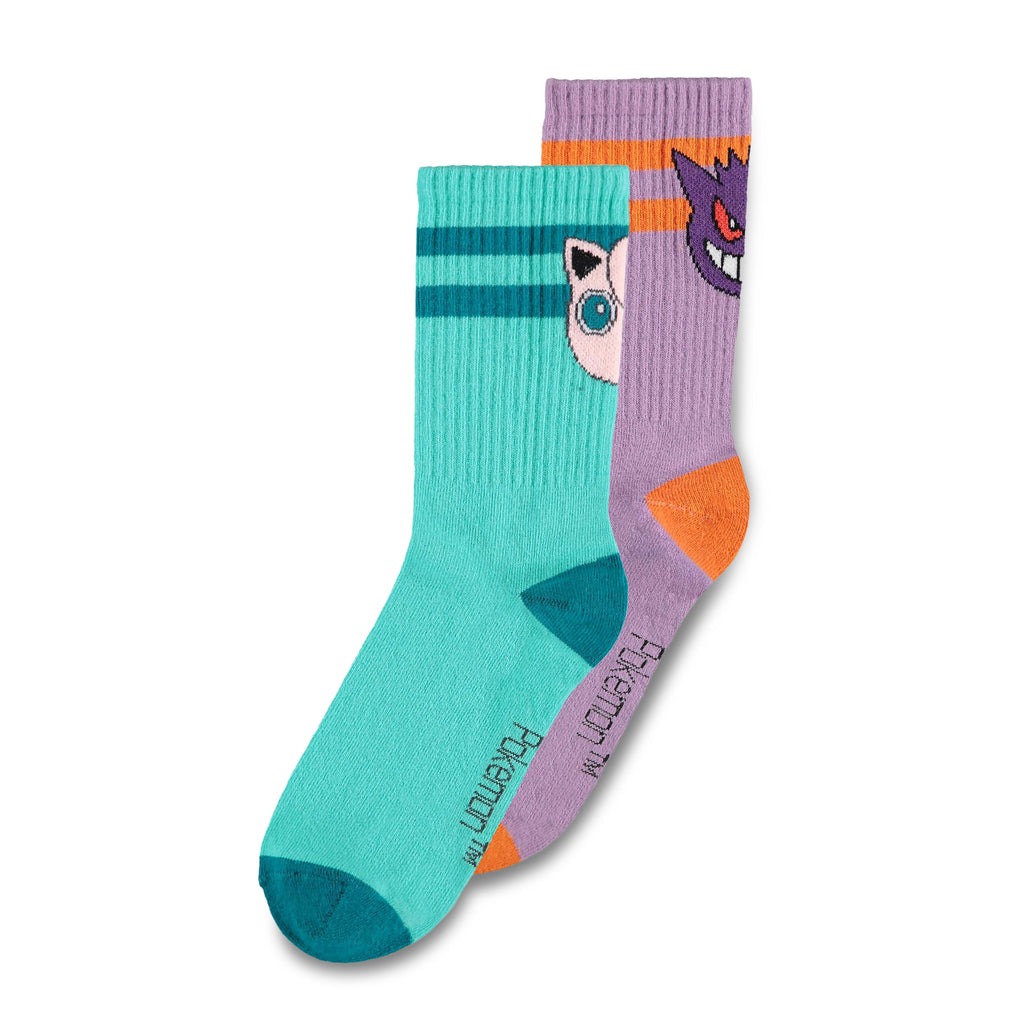 Image produit Pokemon - Chaussettes Jigglypuff & Gengar Lot de 2