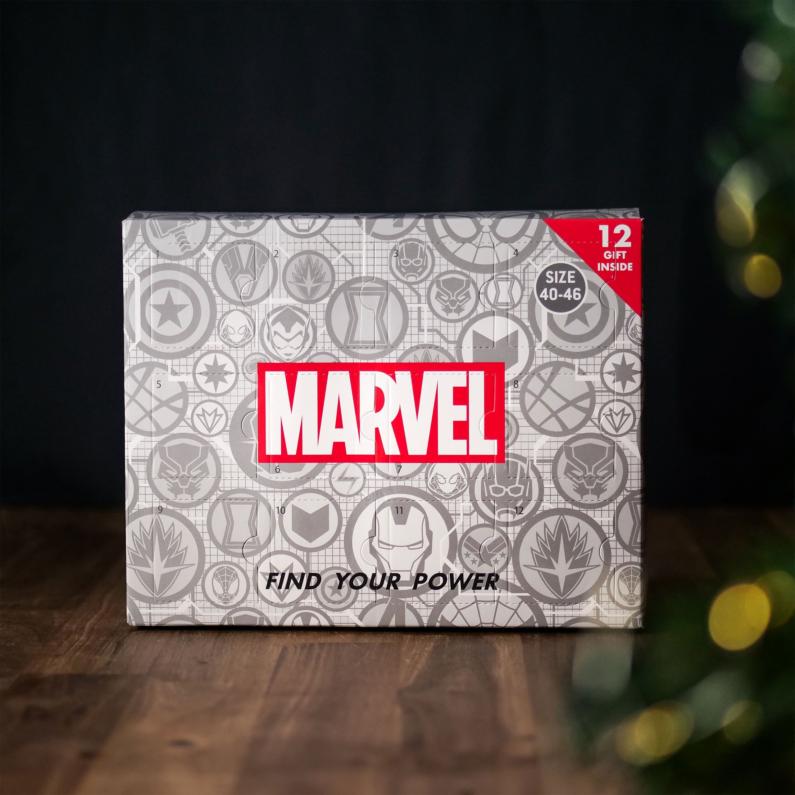 Image produit Marvel - Calendrier de l'Avent Chaussettes Héros