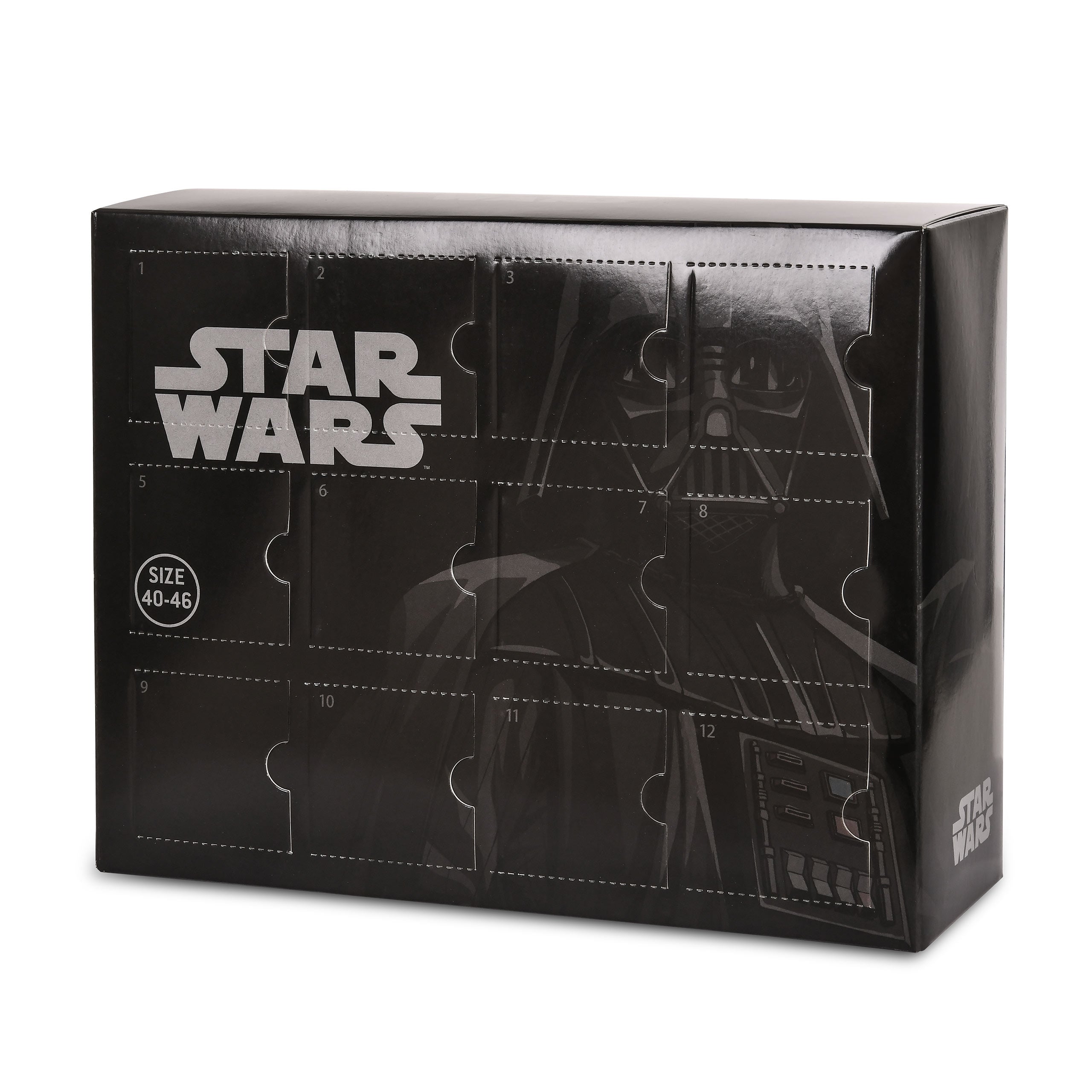 Image produit Star Wars - Calendrier de l'Avent chaussettes Darth Vader