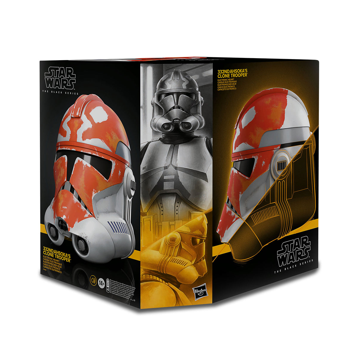 Product image Ahsoka Tano 332nd Clone Trooper Premium Helmet Replica with Voice Distorter - Star Wars