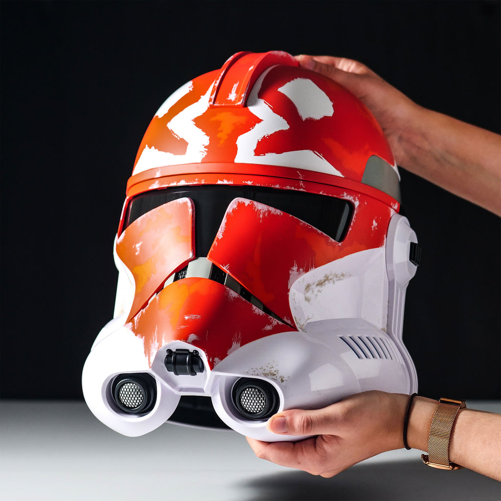 Product image Ahsoka Tano 332nd Clone Trooper Premium Helmet Replica with Voice Distorter - Star Wars
