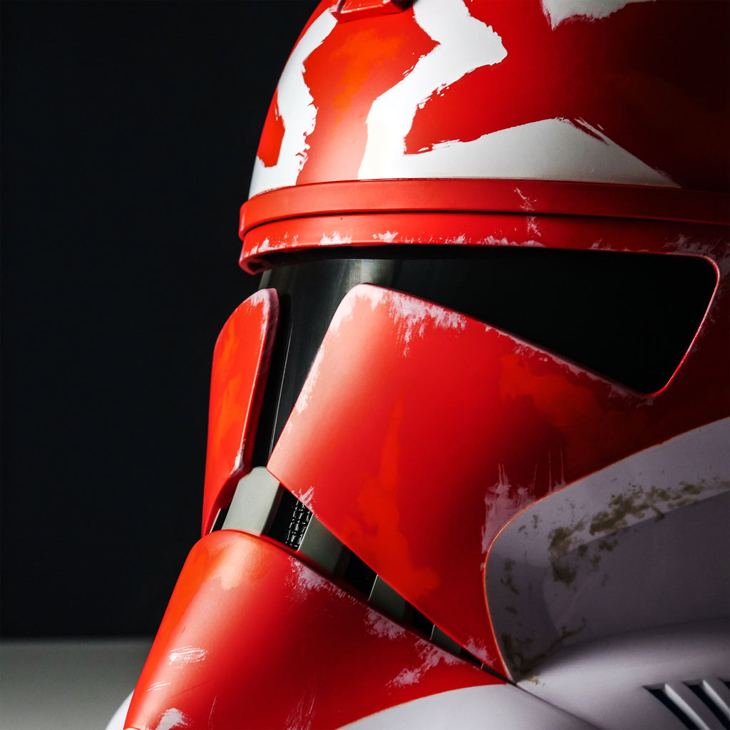 Product image Ahsoka Tano 332nd Clone Trooper Premium Helmet Replica with Voice Distorter - Star Wars