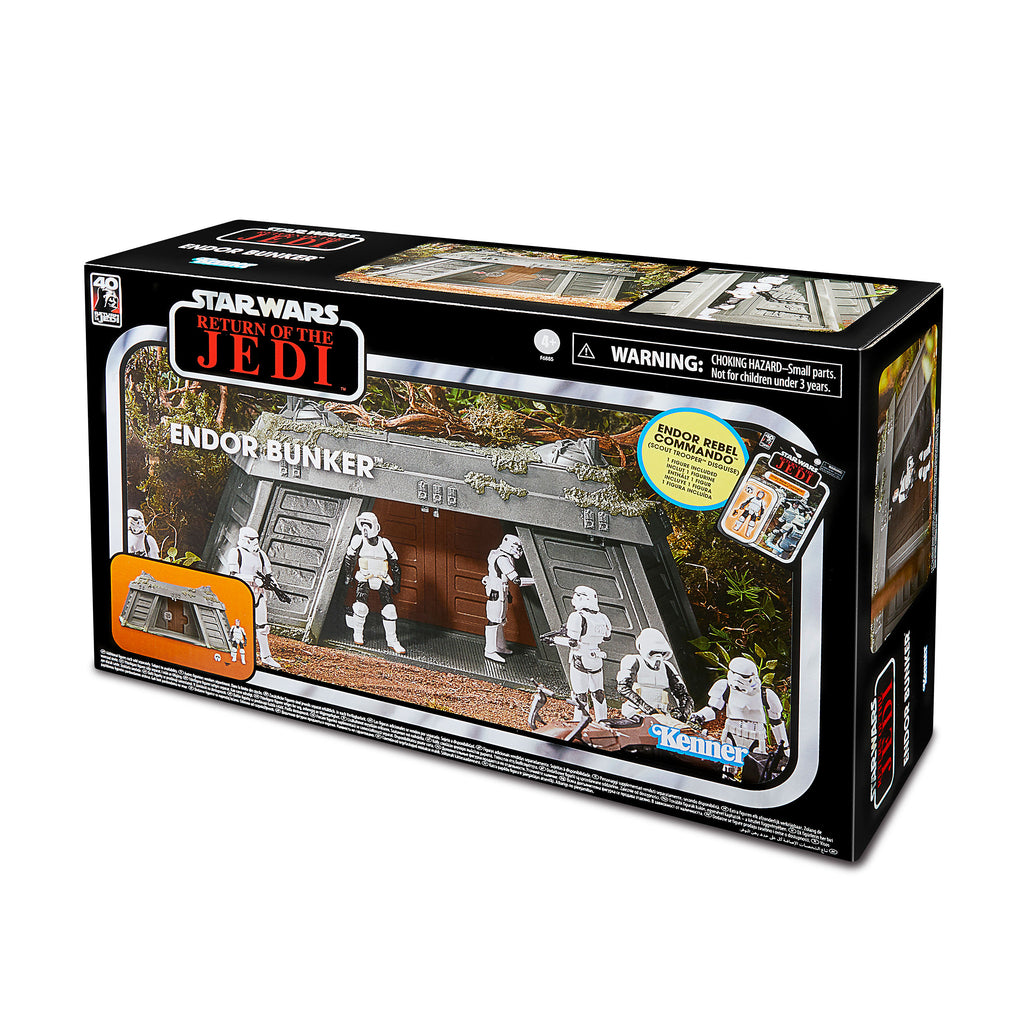 Image produit Star Wars - Bunker d'Endor avec ensemble de jeu Rebel d'Endor