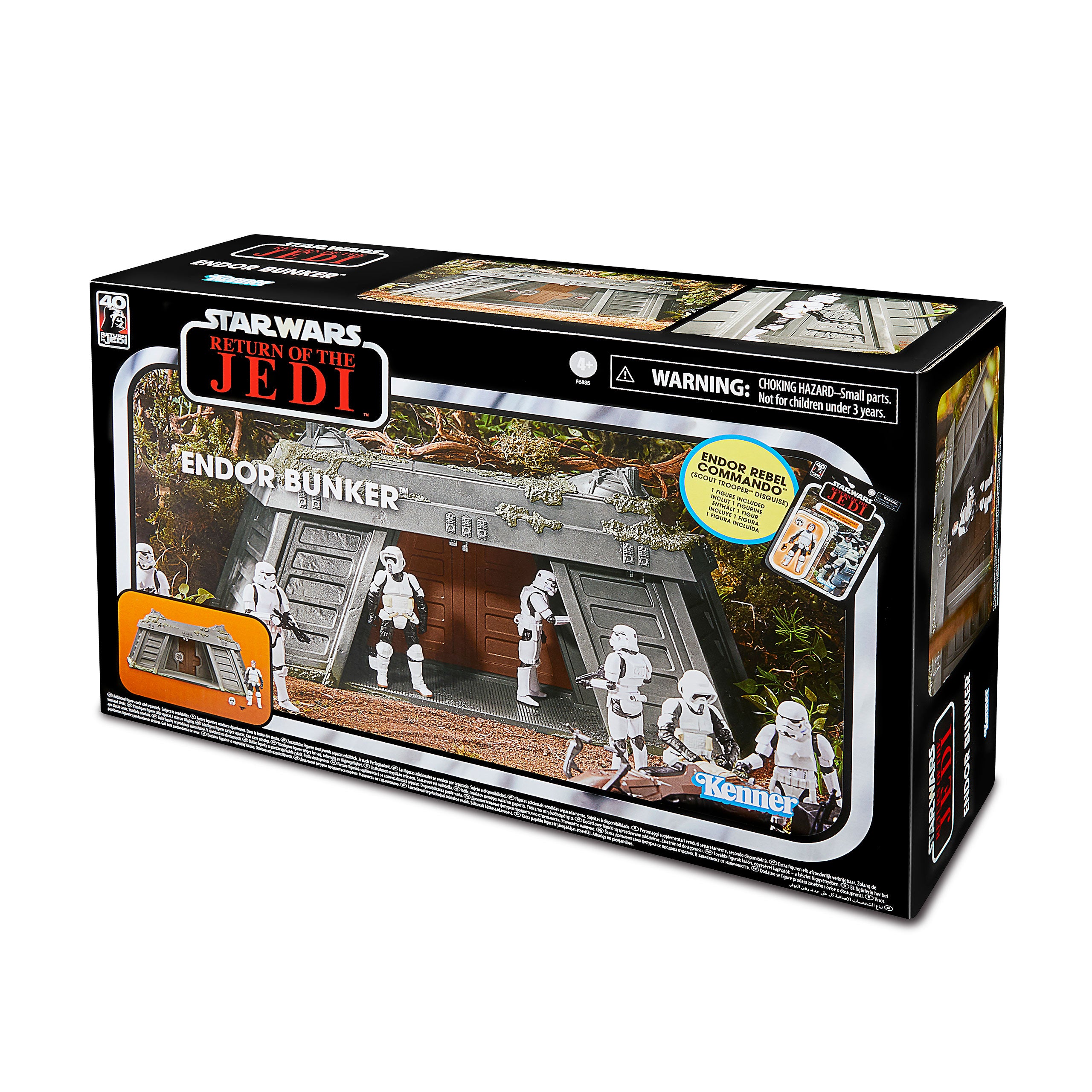 Image produit Star Wars - Bunker d'Endor avec ensemble de jeu Rebel d'Endor