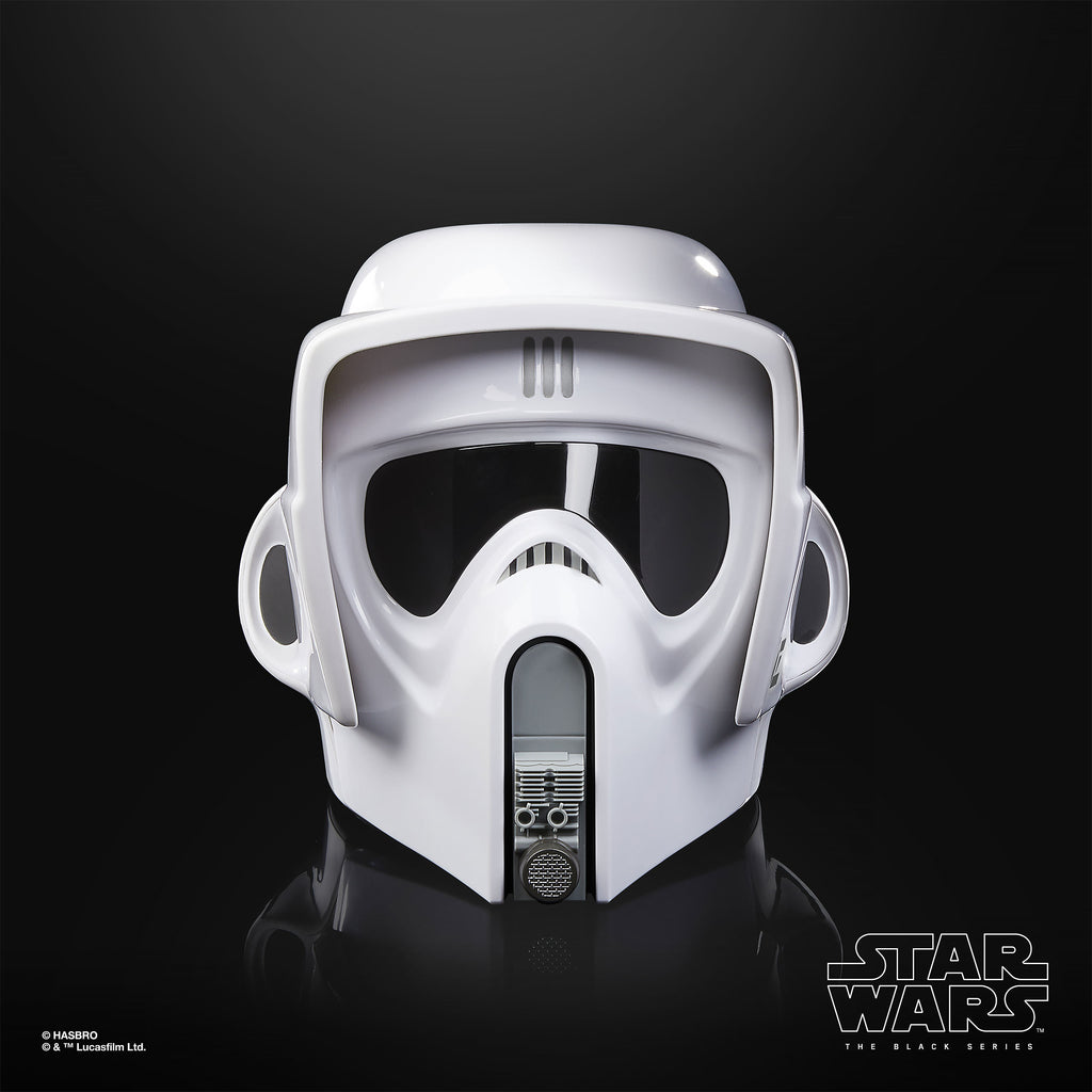 Image produit Star Wars - Casque Premium de la série noire Scout Trooper