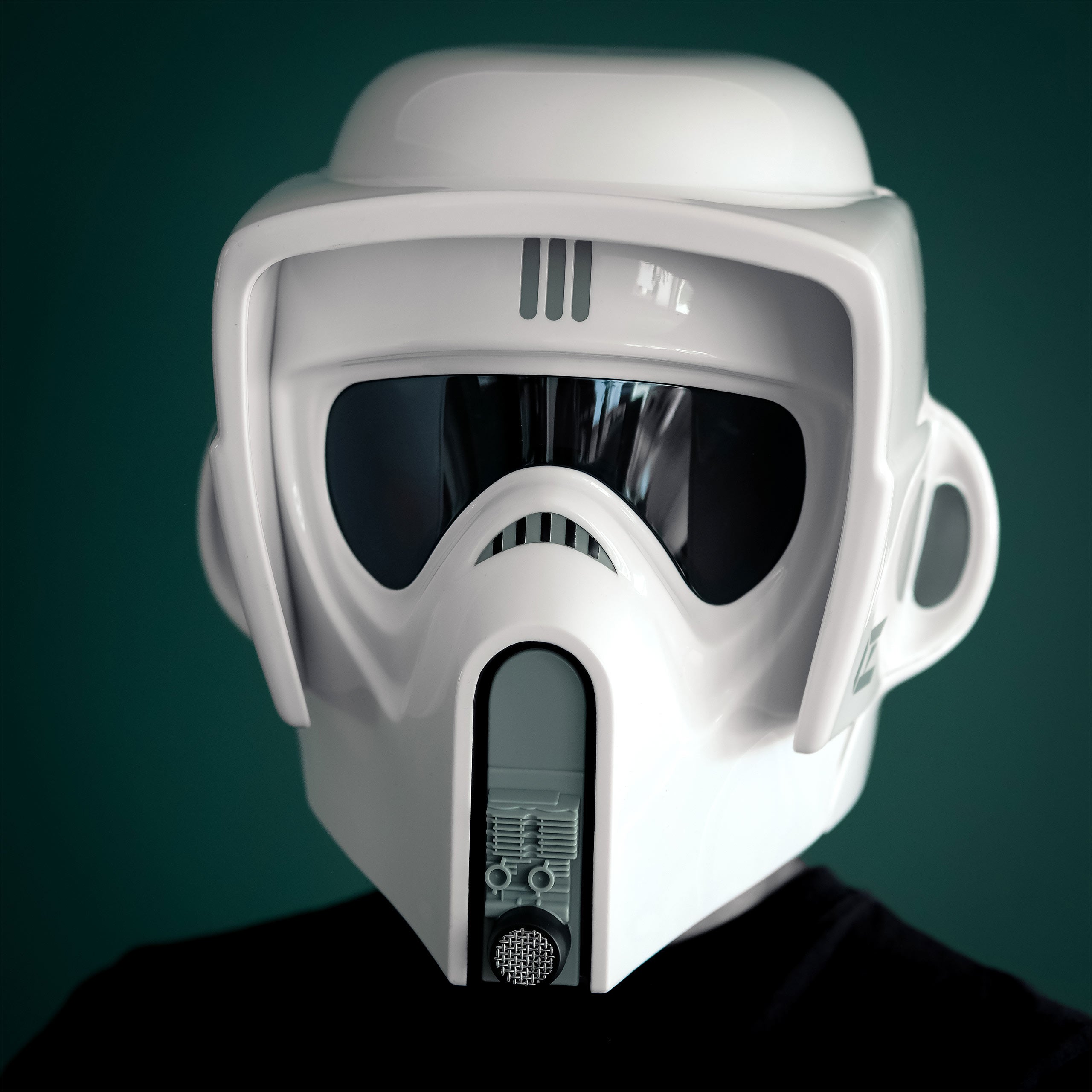 Image produit Star Wars - Casque Premium de la série noire Scout Trooper