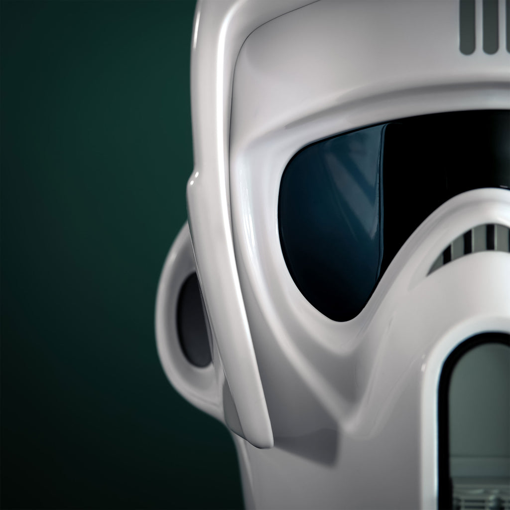 Image produit Star Wars - Casque Premium de la série noire Scout Trooper