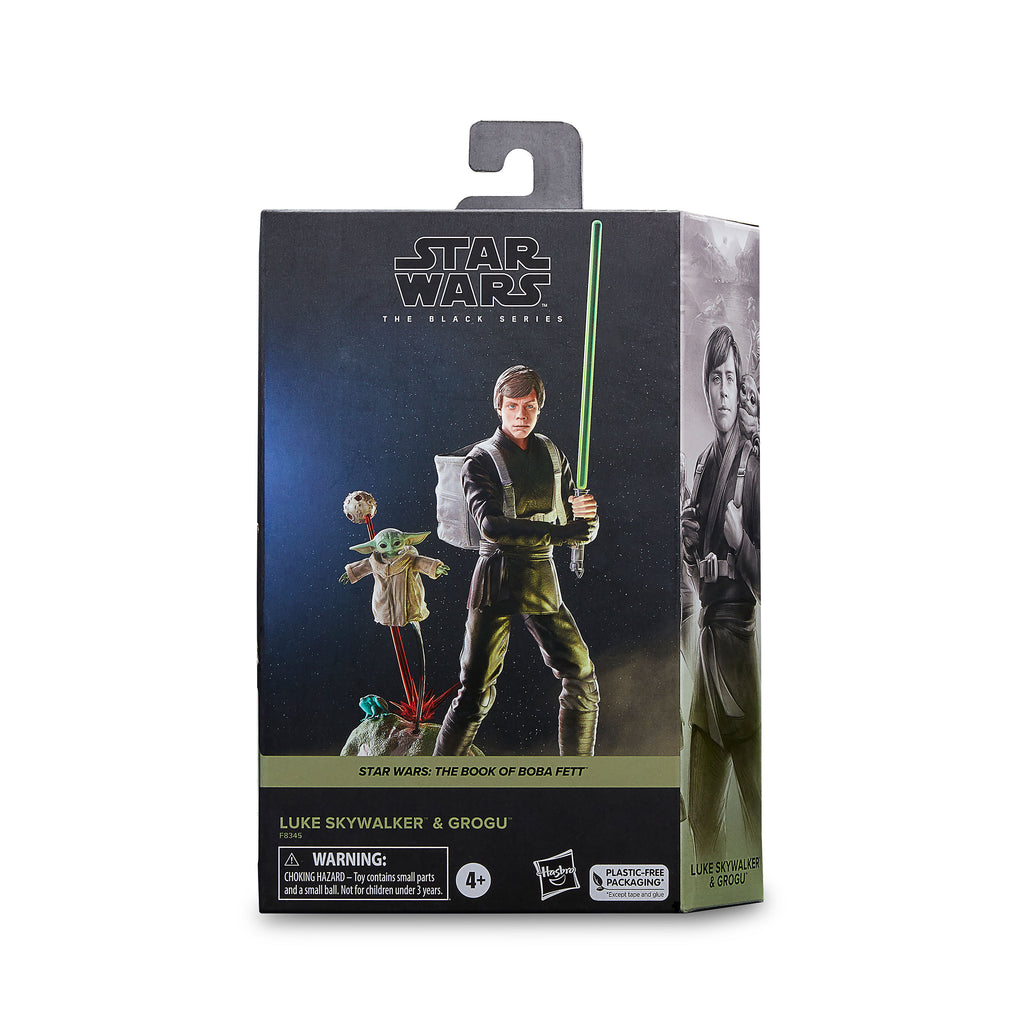 Image produit Ensemble de figurines d'action Grogu & Luke Skywalker - Star Wars Le Livre de Boba Fett