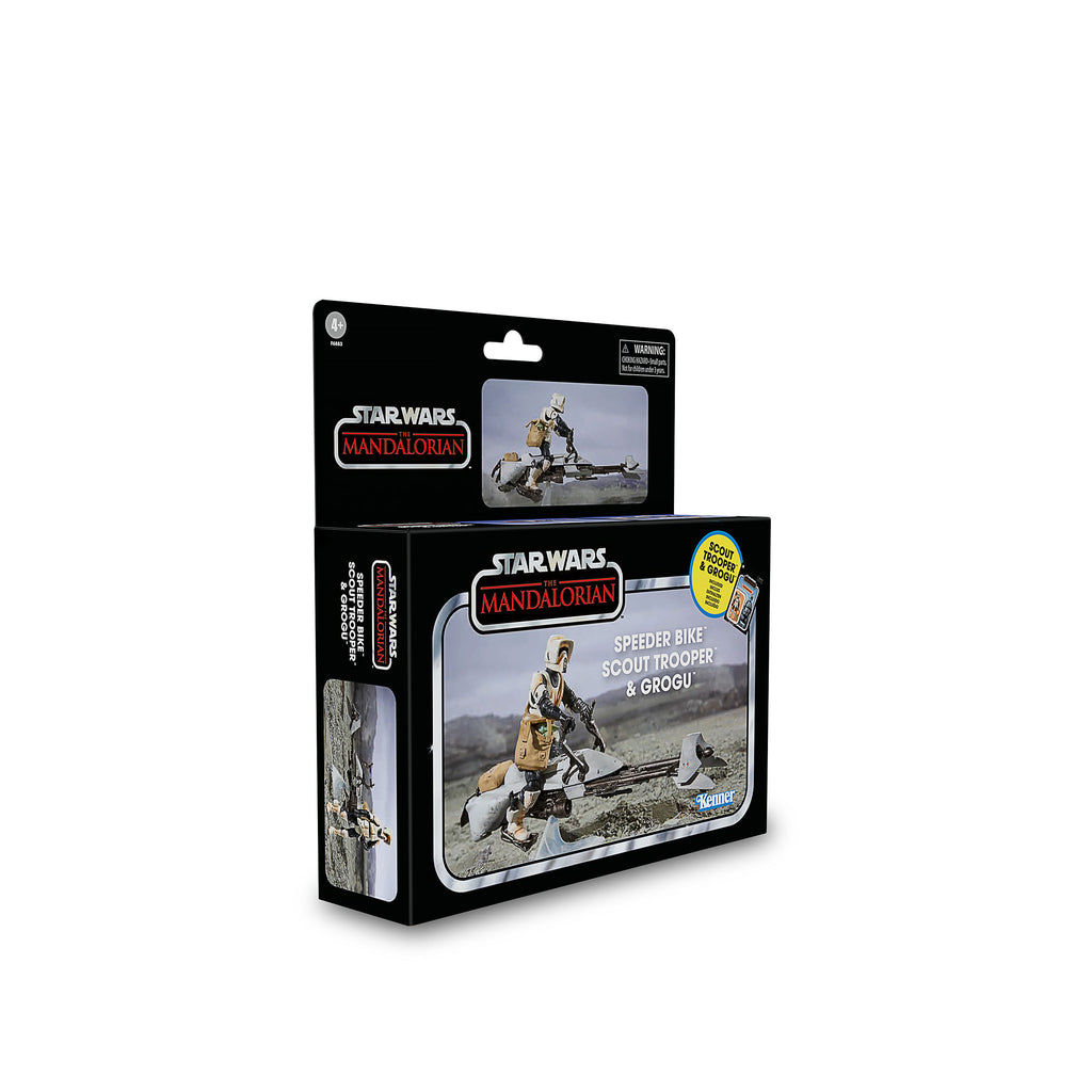 Image produit Star Wars - Motojet avec Scout Trooper & Figurine d'action Grogu