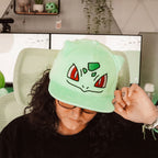 Image produit Pokemon - Casquette Snapback en peluche Bulbizarre