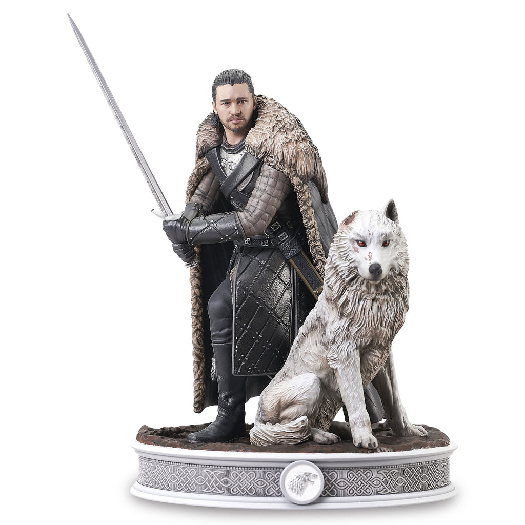Image produit Game of Thrones - Statue de Jon Snow avec Ghost
