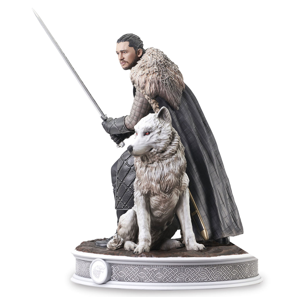 Image produit Game of Thrones - Statue de Jon Snow avec Ghost