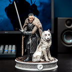 Image produit Game of Thrones - Statue de Jon Snow avec Ghost