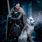 Image produit Game of Thrones - Statue de Jon Snow avec Ghost