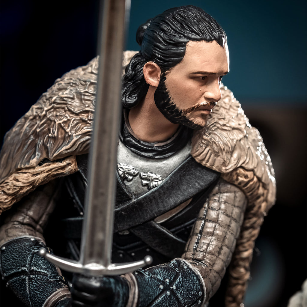 Image produit Game of Thrones - Statue de Jon Snow avec Ghost