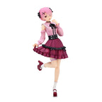 Image produit Re:Zero - Figure de Ram en tenue girly rose