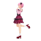 Image produit Re:Zero - Figure de Ram en tenue girly rose