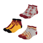 Image produit Harry Potter - Ensemble de 3 paires de chaussettes Gryffondor