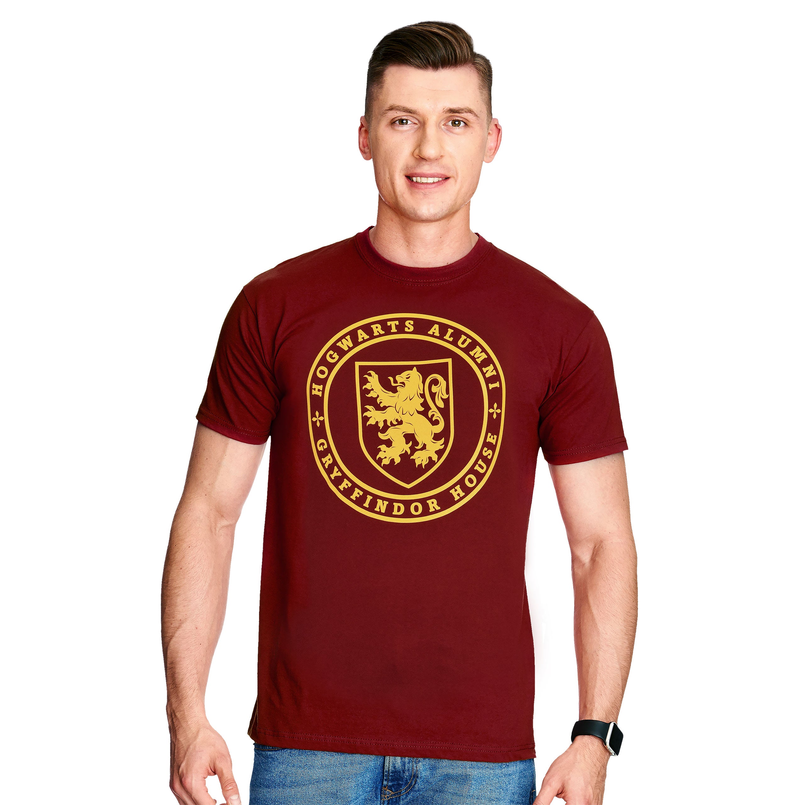 Image produit T-shirt rouge Gryffindor Hogwarts Alumni - Harry Potter